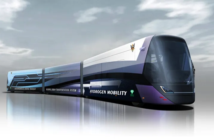 World's First Hydrogen-Powered ART Smart Tram Prototype to Arrive at Senari Port Tomorrow