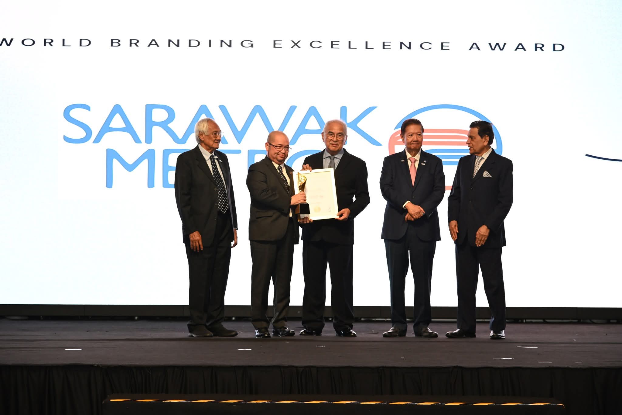 Sarawak Metro wins World Branding Excellence Award