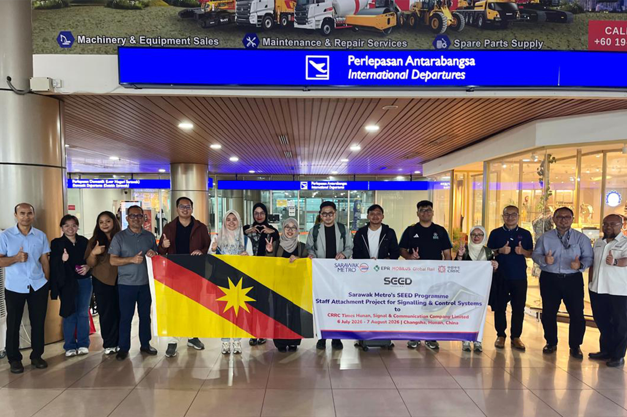 Sarawak Metro hantar pasukan jalani latihan industri di Changsha
