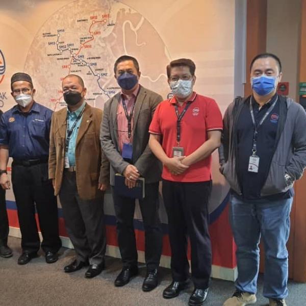 Adtec Bintulu paid us a visit to explore future collaborations on our Kuching Urban Transportation System (KUTS) Project and our Socio-Economic Enhancement Development (SEED) Programme