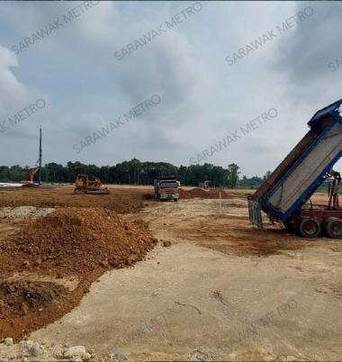 Advanced Works Package at Rembus Depot - Earth filling works