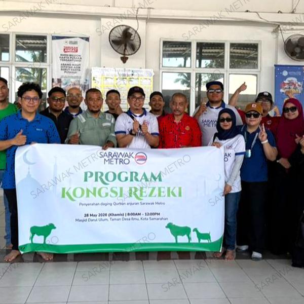 In conjunction with the recent Hari Raya Aidiladha celebration, we held a Program Kongsi Rezeki with the residents around Taman Desa Ilmu in Kota Samarahan. Held at Masjid Darul Ulum, we distributed daging korban to the communities in the area and the initiative is to foster stronger bond with the communities where we are developing the KUTS project. Our sincere appreciation to the committee of Masjid Darul Ulum and the local communities from the surrounding areas in assisting our staff in the distribution of the daging korban. A big thank you also to our staff who turn up that day, their assistance and support.