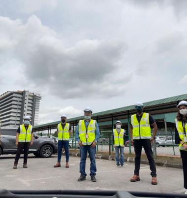 Site visit to our proposed Rembus Depot site, proposed 12th Mile Depot site & proposed Simpang Tiga Interchange Station site with Quality, Safety, Health & Environment Team and Project Director’s Office.