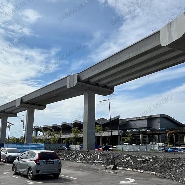  We’ve successfully installed more U-beams for our SR06 ART station, located adjacent to the Kuching International Airport (KIA). 