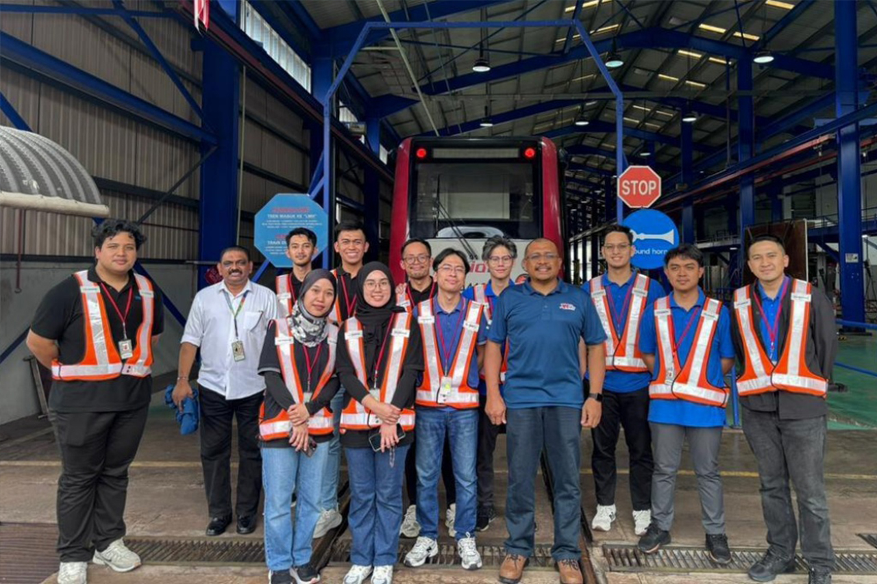 Sarawak Metro apprentices gain hands-on experience with Prasarana ahead of KUTS operation launch